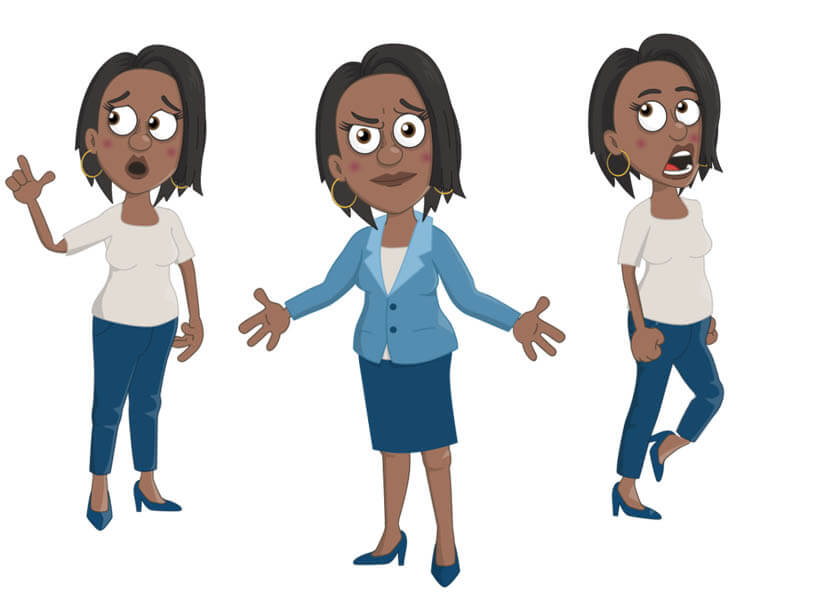 Imani - Puppet for Adobe Character Animator