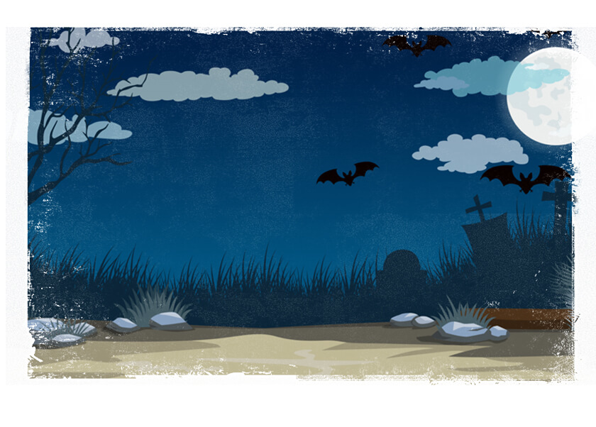 Graveyard - Background Puppet for Adobe Character Animator