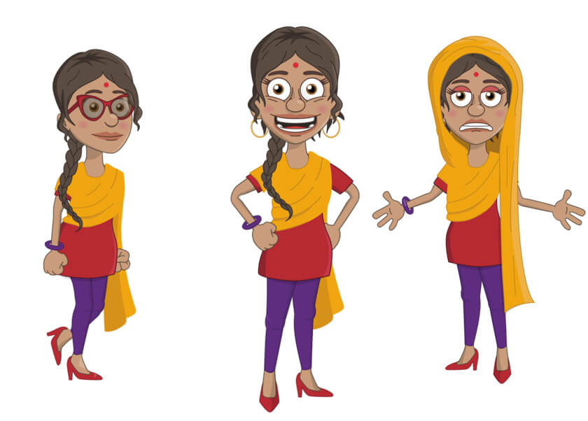 Padma - Puppet for Adobe Character Animator