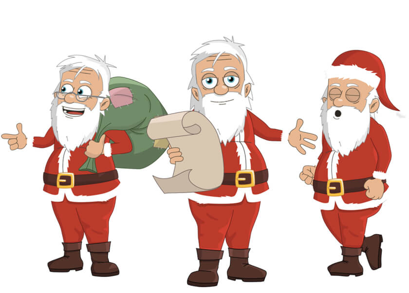 St. Nick - Santa Claus Christmas Puppet for Adobe Character Animator