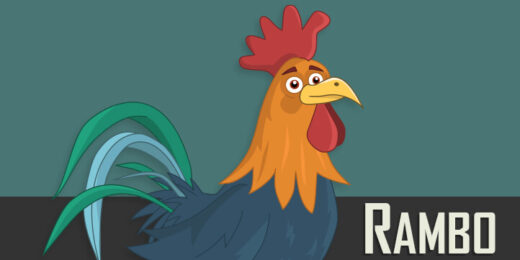 Rambo - Rooster Puppet for Adobe Character Animator