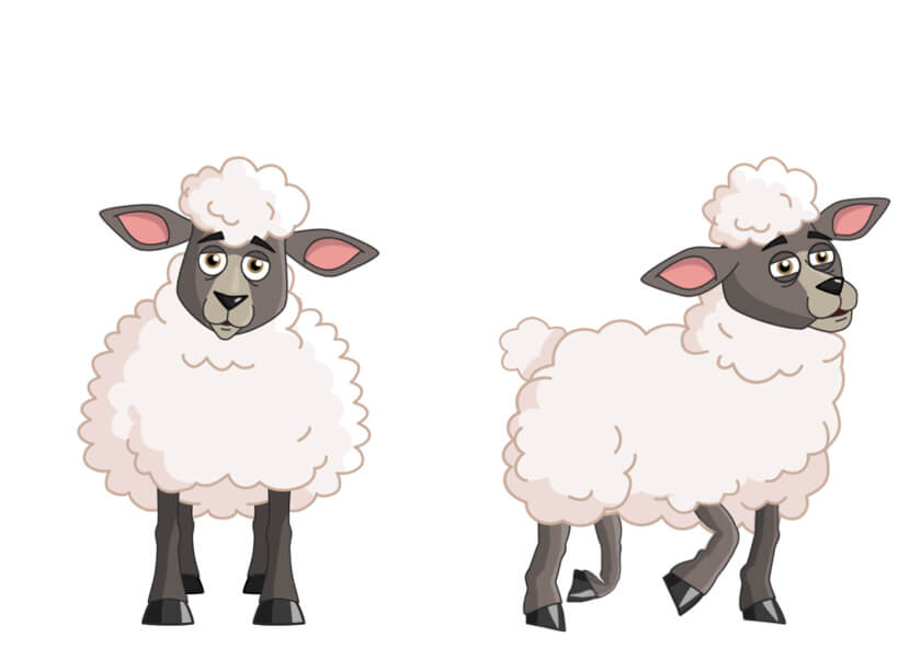 Shanks - Sheep Puppet for Adobe Character Animator