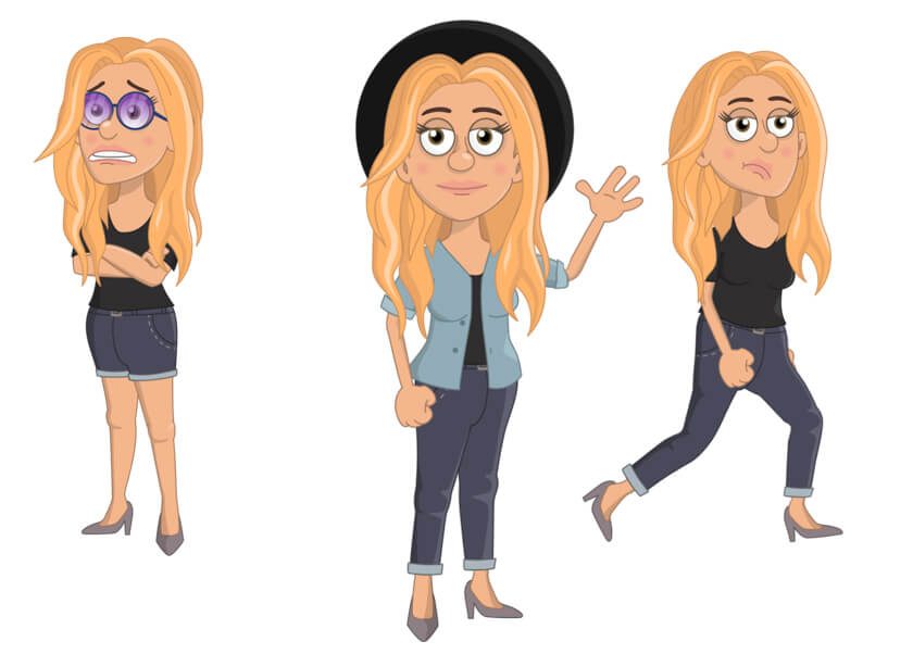 Raegan - Puppet for Adobe Character Animator