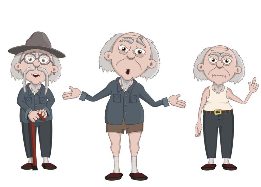 Zhen - an elderly asian male puppet